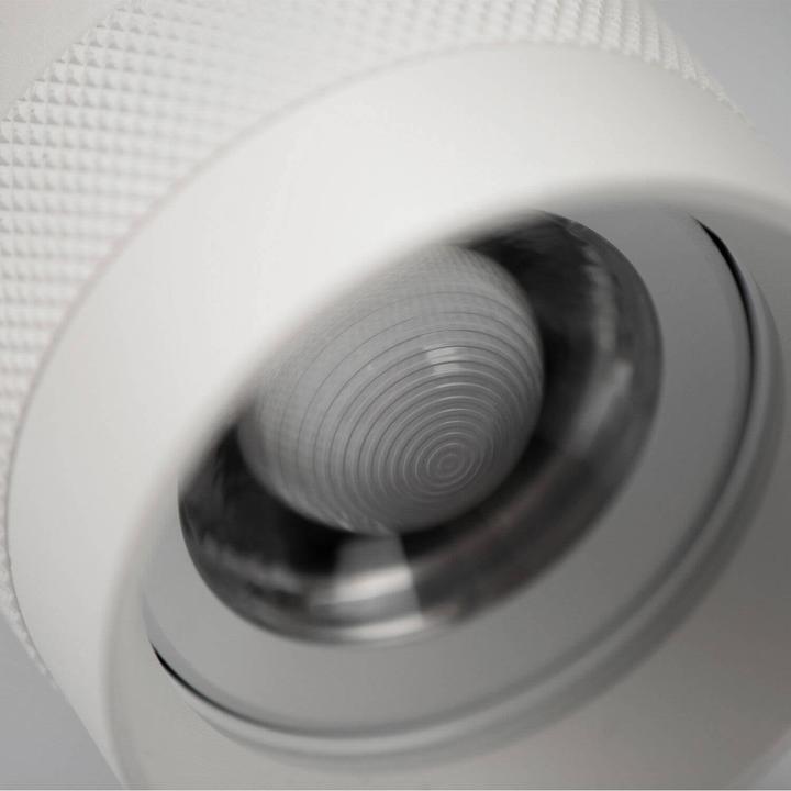 Actual product image Isoled 3-PH track spotlight focusable, 8W, 20°-55°, white matt, 4000K