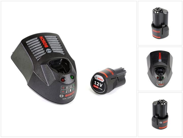 Bosch Professional Bosch Starter-Set 12 V mit 1x GBA 12 V 3,0 Ah Akku und GAL 1230 CV Ladegerät (12 V)