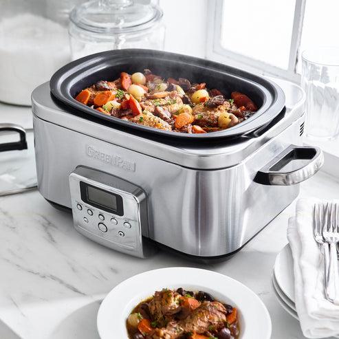 Image du produit Greenpan Cuiseur lent en acier inoxydable