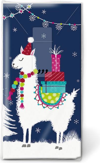 Produktbild Paper + Design Lama Xmas Papiertaschentücher
