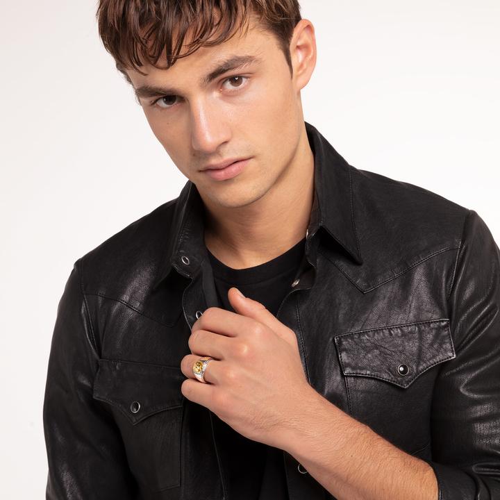 Image du produit Thomas Sabo Bague tigre en or (68, Argent 925)