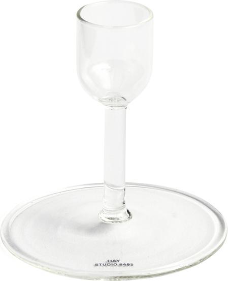 Image du produit HAY Tiny Candleholder Straight - Transparent