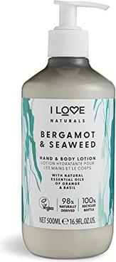 I LOVE Naturals Hand & Body Lotion balsam do ciała i rąk Bergamot & Seaweed 500ml (500 ml)