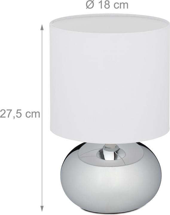 Actual product image Relaxdays Table lamp (E14)