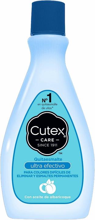 Image du produit Cutex Ultra-Effective Nail Varnish Remover for Difficult Colors 200ml