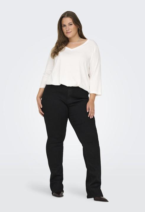 Image du produit Only Curvy CARSally Jeans taille haute coupe flare (52)
