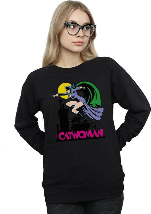 Image du produit - Sweat CATWOMAN TEXT LOGO - Femme (S)