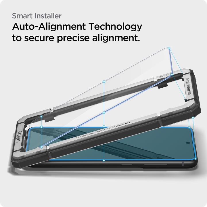 Image du produit Spigen ALM verre.tr Samsung S21 FE 2szt. szkło hartowane AGL03088 (2 pièce(s), Samsung Galaxy S21 FE)