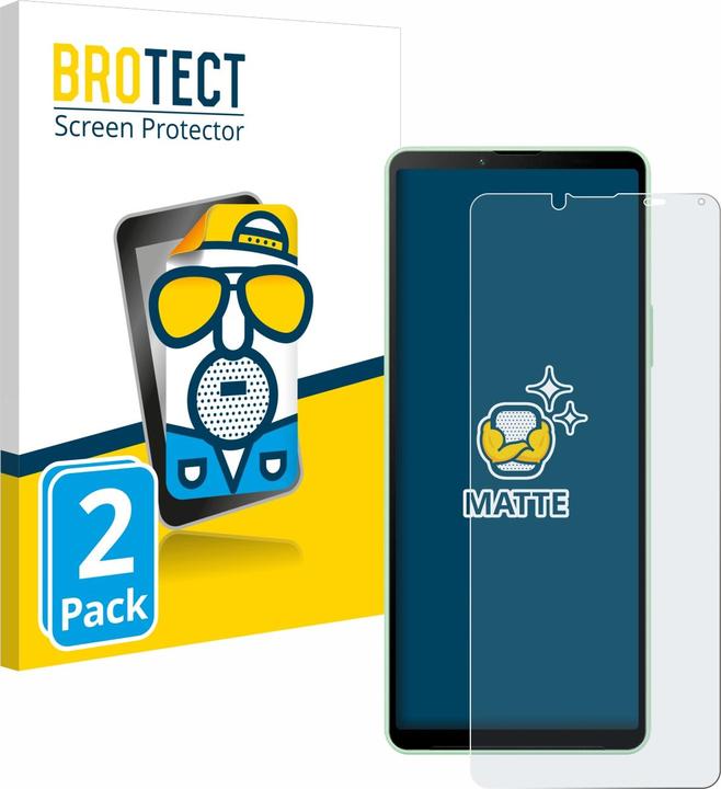 Immagine prodotto BROTECT Pellicola protettiva antiriflesso opaca (2 Pezzo/i, Sony Xperia 10 V)