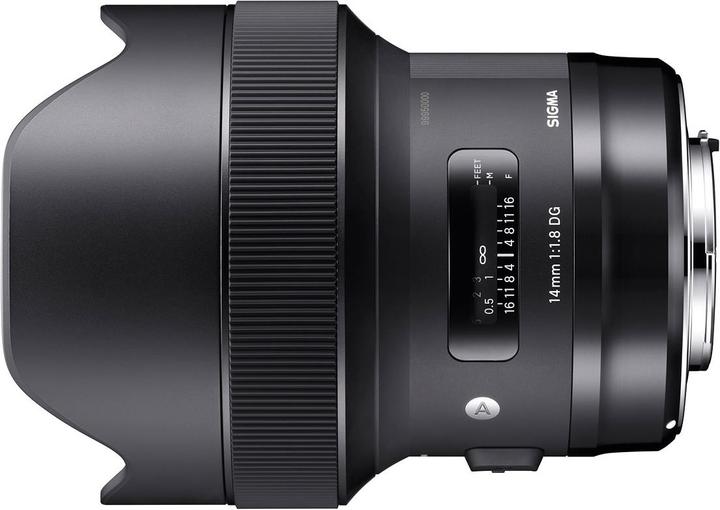 Produktbild Sigma 14mm f/1,8 DG HSM ART, Nikon F (EU) (Nikon F, Vollformat, APS-C / DX)