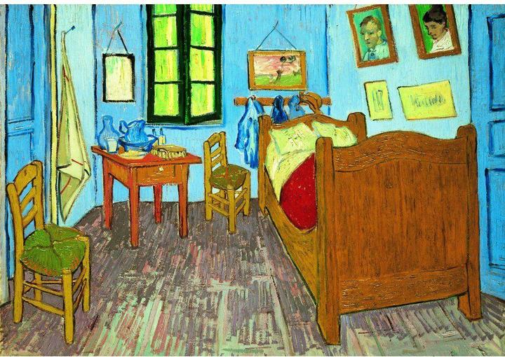 Productafbeelding Clementoni Puzzel 1000 Museum Van Gogh: Slaapkamer In Arles