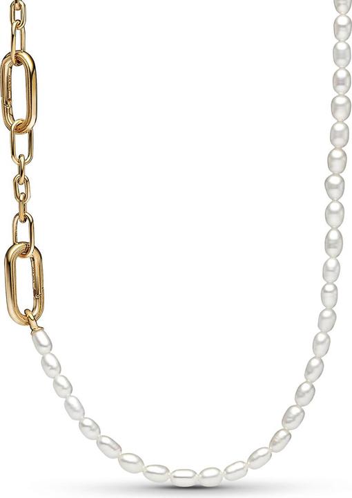 Image du produit Pandora Me Link Pearl Collier (Métal, Plaqué or, 45 cm)
