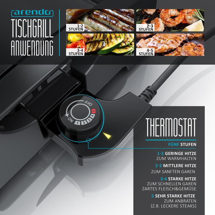Produktbild Arendo Gourmet Tischgrill