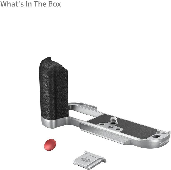 Image du produit SmallRig 4713 Silicone L Shape Handle for X T50 (Argent) (Poignée)