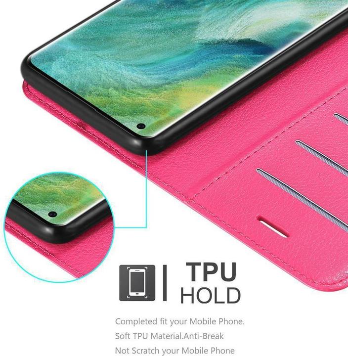 Produktbild Cadorabo Book mit Standfunktion Cover (Oppo Find X2 Pro)