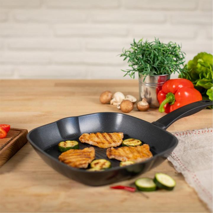 Actual product image Kuhn Rikon Easy (17 cm, Grill pan, Aluminium)