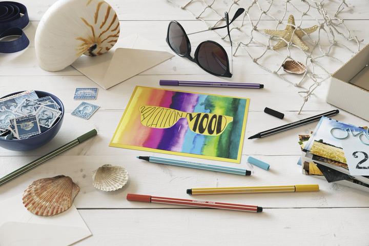 Actual product image STABILO Pen 68 Premium felt-tip pen (Multicoloured, 24 x)