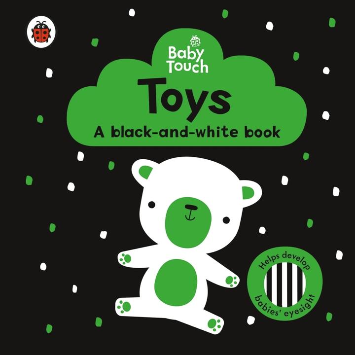 Actual product image Baby Touch: Toys: a black-and-white book (English)