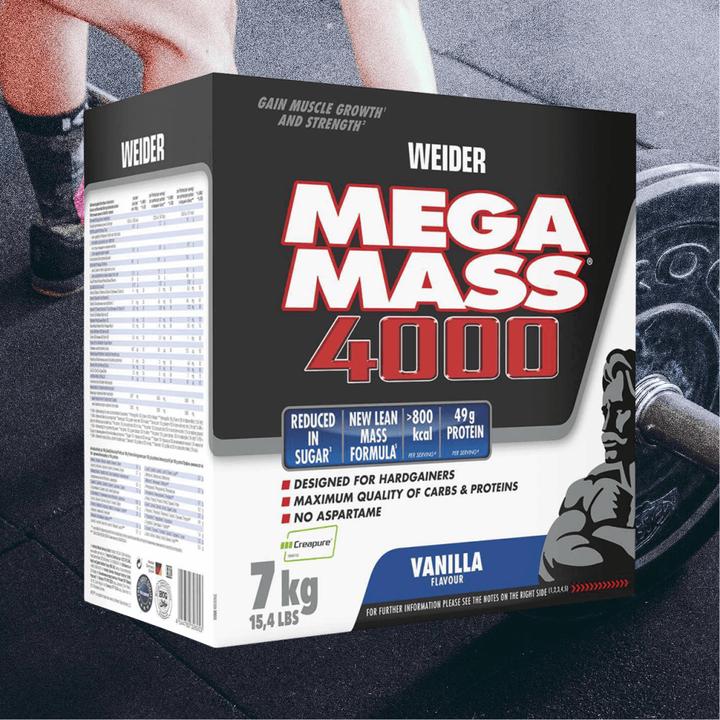 Immagine prodotto Weider Mega Massa 4000 (Vaniglia, 1 pz., 7000 g)