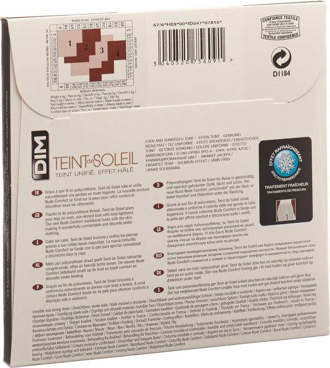Actual product image DIM Complexion De Soleil (17 DEN, 42 - 44)