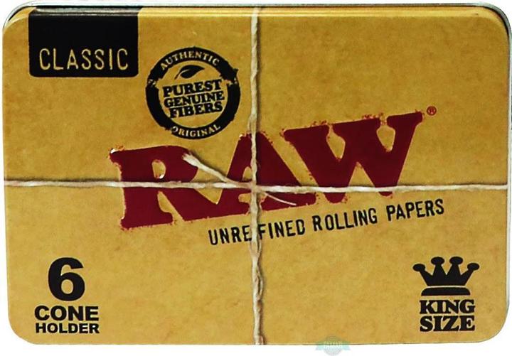 Image du produit RAW Tin Case pour 6 joints king size