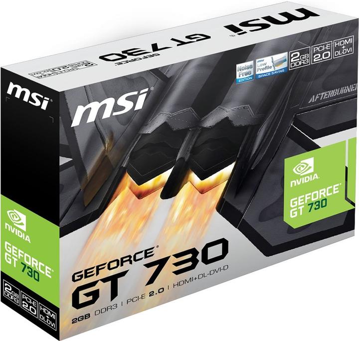 Produktbild MSI GeForce GT 730 2GD3H (2 GB)