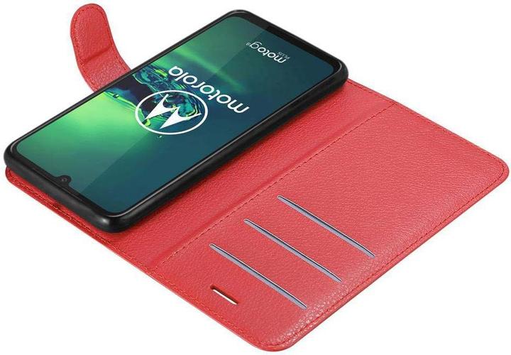 Produktbild Cadorabo Book mit Standfunktion Cover (Motorola Moto G8 Plus)