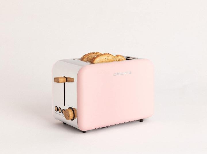 Actual product image Create Toaster and kettle pink