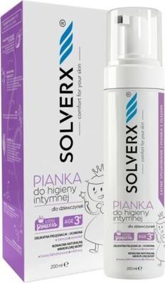 Image du produit Solverx Mousse Hygiénique Intime Little Princess Pour Filles 200Ml (200 ml, Lotion de toilette intime)