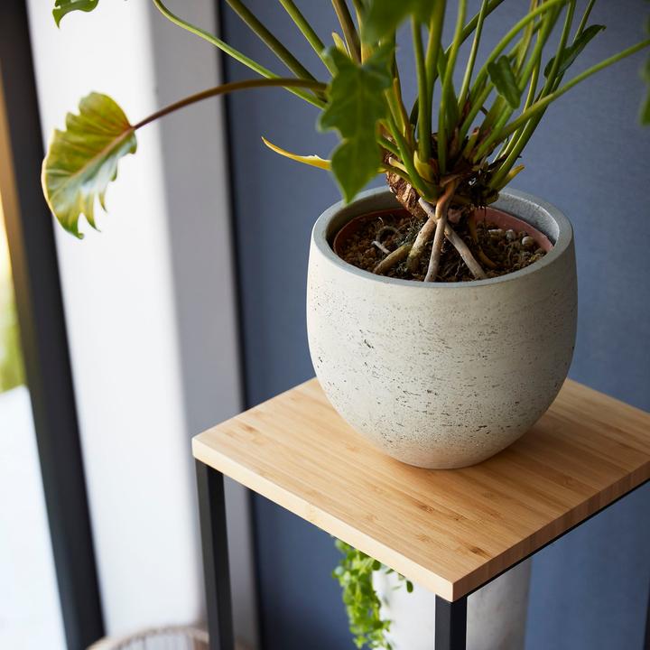 Produktbild Yamazaki 2-stöckiges Regal mit Holzplatte TOWER