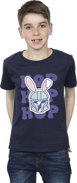 Immagine prodotto Star Wars The Mandalorian Hop Into Easter Maglietta Ragazzi (128)