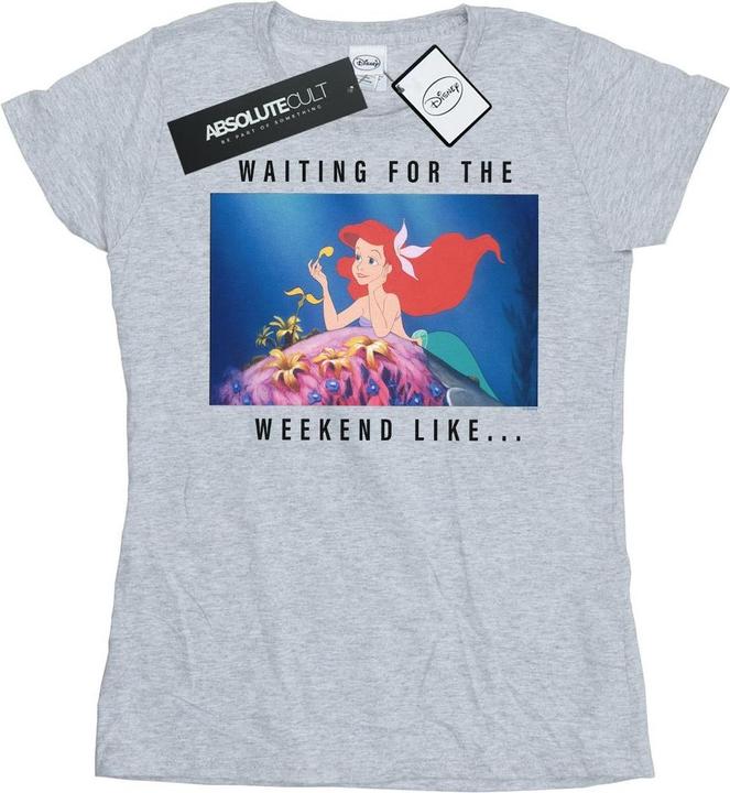 Disney Princess Ariel Waiting For The Weekend TShirt (XL)