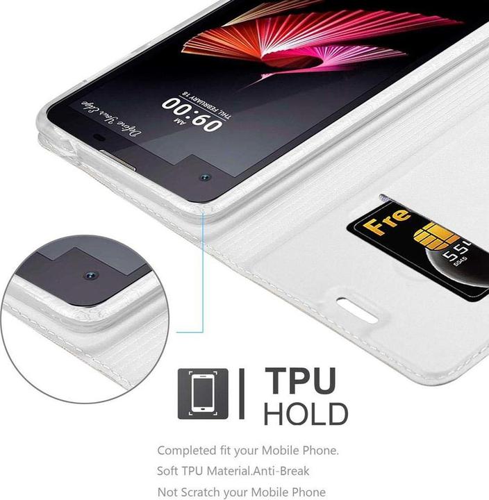Actual product image Cadorabo Book Classy Style Cover (LG X Screen)
