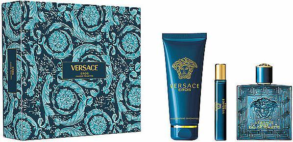 Produktbild Versace Eros Spring 2024 Eau de Toilette 100 / Body Smoother / Travel (Eau de Toilette, 260 ml)