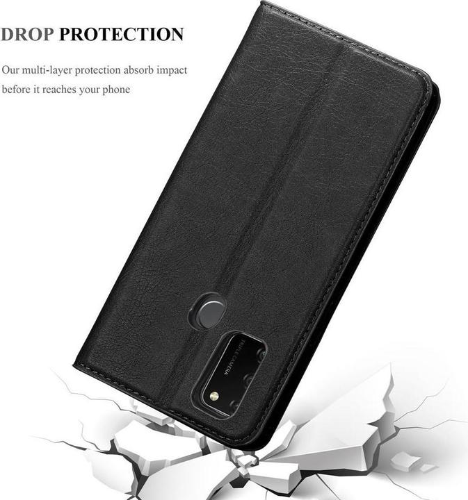 Actual product image Cadorabo Book Invisible Magnet Cover (Honor Play 9A)