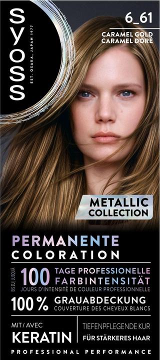 Syoss Metallic Collection 6 61 Caramel Gold (6 61 Caramel Gold)