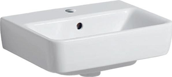 Actual product image Geberit Keramag / Countertop washbasin Renova Plan 45 cm white 501718001 (340 mm, 450 mm)