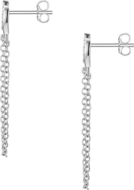Image du produit Glanzstücke München Boucles d'oreilles femme coeur/trèfle argent sterling - 34548 (Argent Sterling)