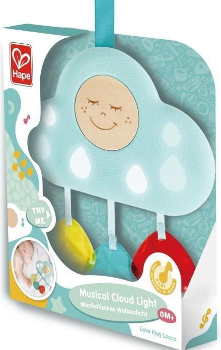 Actual product image Hape Musical cloud light (German, French, Dutch, Italian, English, Belarusian)