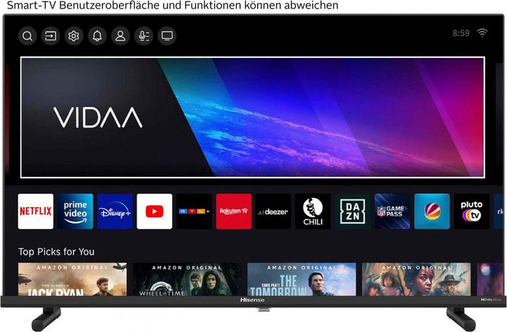 Immagine prodotto Hisense TV 32A5Q (32", QLED, Full HD, 2025)