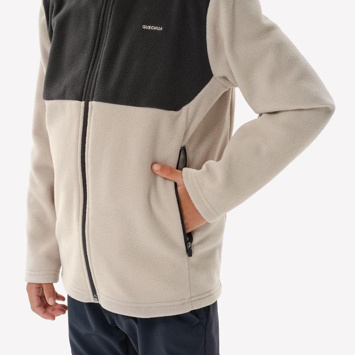 Image du produit Quechua Veste polaire enfants taille 122-170 randonnée - MH500 Zip TW (6, 7, 8)