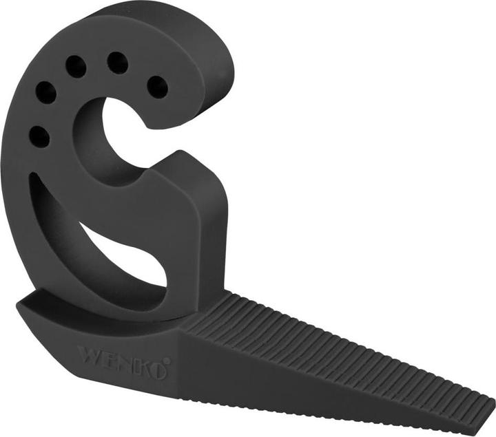 Wenko Multi-Stop grau (1 Stück, 12 x 2.5 x 8 cm)
