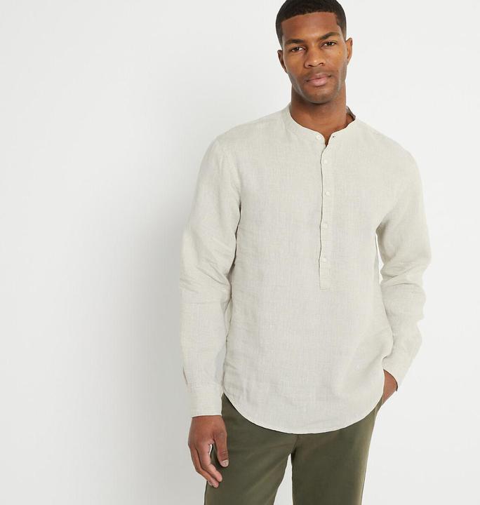 Produktbild La Redoute Collections Stehkragenhemd (S)