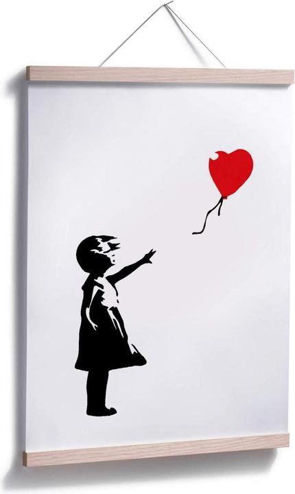 Produktbild Trenddeko Poster Banksy (7.5 x 7.5 x 97.5 cm)