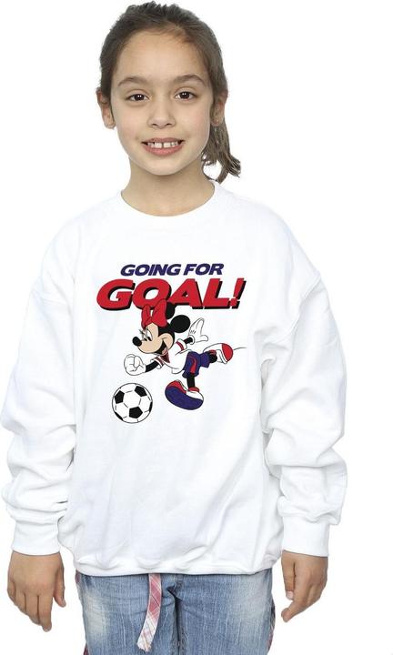 Produktbild Disney Minnie Mouse Going For Goal Sweatshirt Mädchen (128)