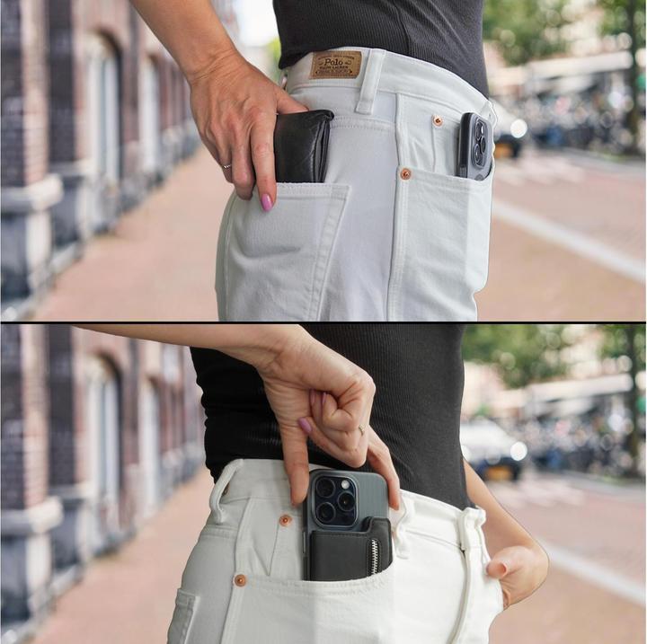 Image du produit 4smarts Portefeuille magnétique Compact Caddy (Apple iPhone 13 Pro Max, Apple iPhone 15 Pro, Apple iPhone 14 Pro Max, Apple iPhone 12 Pro Max, Apple iPhone 15 Pro Max)