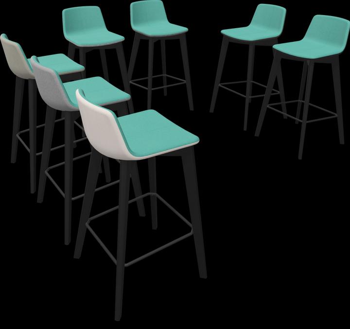 Immagine prodotto Narbutas Sgabello da bar Twist & Sit