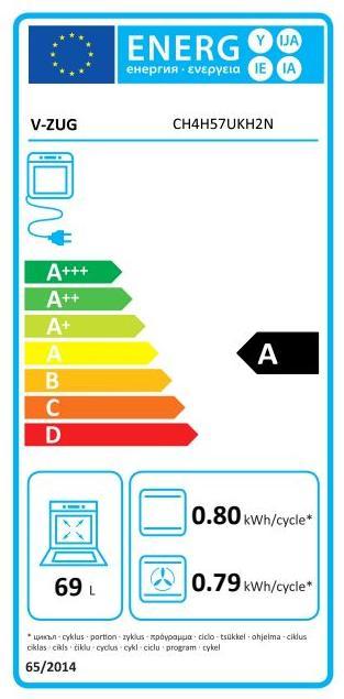 Energy Label V-Zug 2201900030