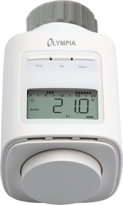 Actual product image Olympia Radiator thermostat HT 430-23A Display