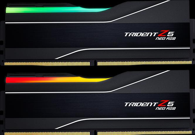 Produktbild G.Skill Trident Z5 Neo RGB (2 x 32GB, 6000 MHz, DDR5-RAM, DIMM)